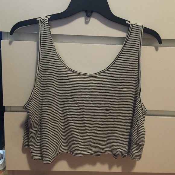 Ginger G striped tank