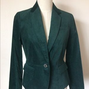 NWT Talbots Romantic Emerald Green Blazer