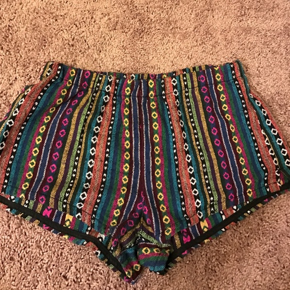 Tribal Print Shorts