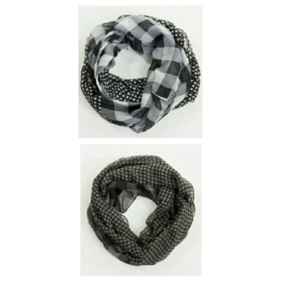 Plaid Infinity Scarf. - Picture 4 of 4