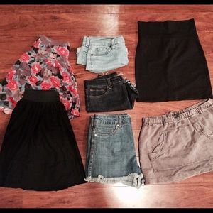 Shorts & Skirts, Closet Clearout! XS-S