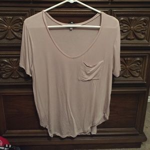 Charlatte Russe shirt with front pocket