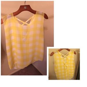 Yellow blouse