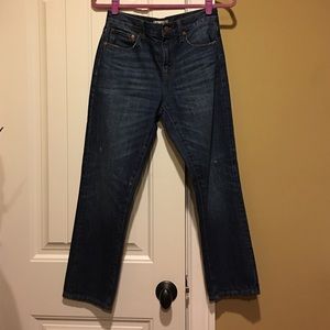 SALE Lightly used Madewell Cruiser Straight Jeans