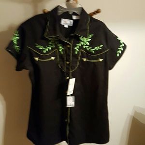 NWT retro Western shirt by Panhandle Slim