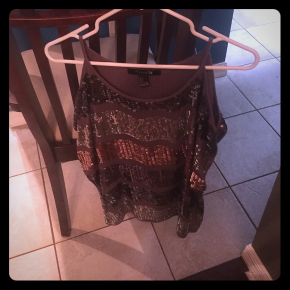 Forever 21 sequin top