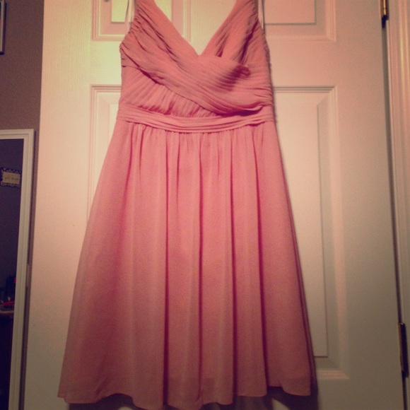 Davids Bridal sleeveless bridesmaid dress