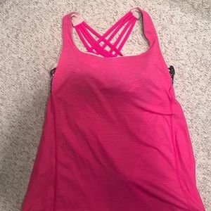 Lululemon Tank with built in bra