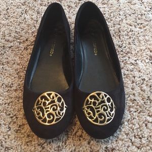 Black Flats Size 7