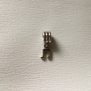 Music note pandora charm