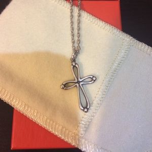 James Avery cross necklace.