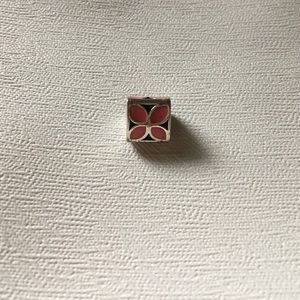 Pandora Pink Flower Charm
