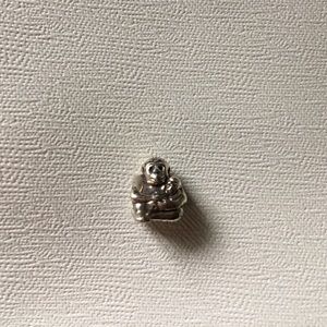 Pandora Mom and Baby Monkey Charm