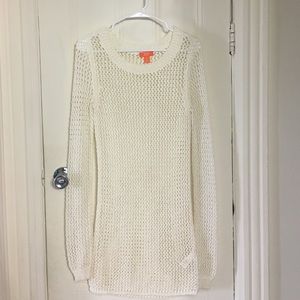 Mesh Long Sleeve Dress