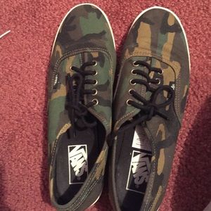 Camo vans