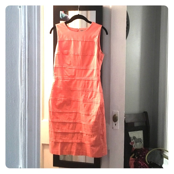 Coral shift dress. Marc New York - Picture 1 of 1