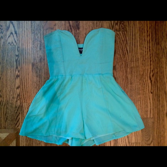 Nasty Gal midnight romper