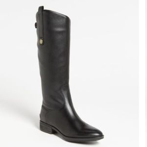 Sam Edelman Penny Black Boot 10, like new.