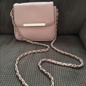 Pale pink satchel