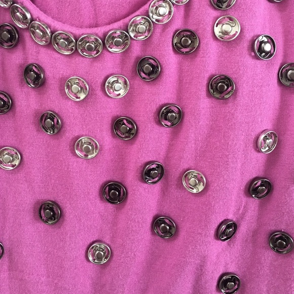 Embellished racer back top - Picture 2 of 4