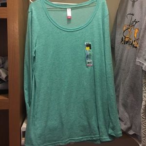 NEW Blue Burnout Shirt