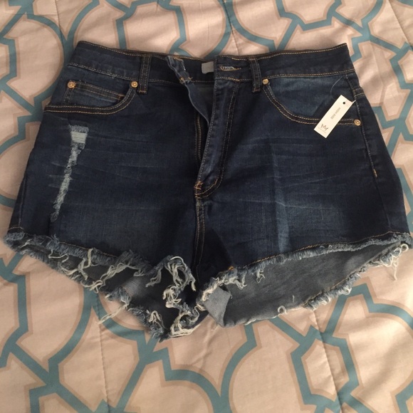 High waisted shorts