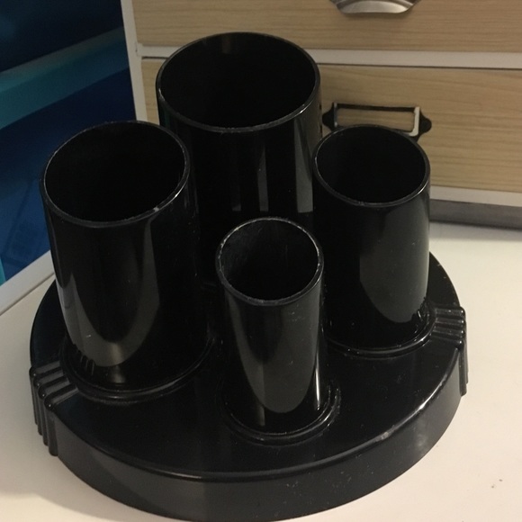 Makeup brush holder