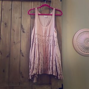 Free People Voile Lace Slip Dress