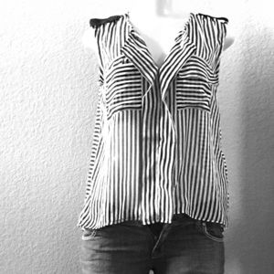 ⬜️Material Girl Blouse◼️