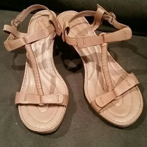 Crown by Born Leather Tan Heel