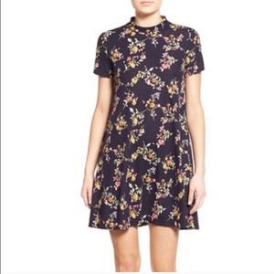Lush Mock Neck Dress