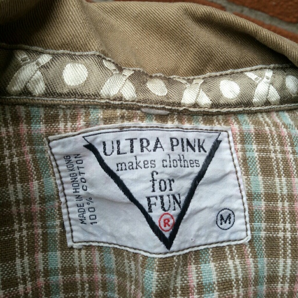 Vintage oversized military jacket, bowling patches - Picture 4 of 5