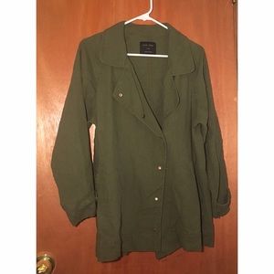 Love Tree - Olive Utility Jacket - Size L