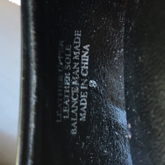 Steven black patent ballet wedge high shoes size 9 - Picture 4 of 4