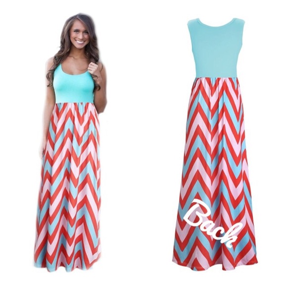 Zigzag Maxi Dress 💞