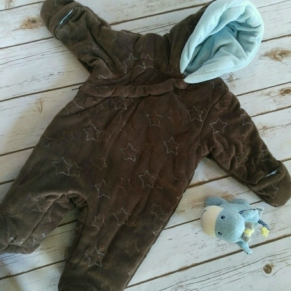 Boys cosy snow/pram suit