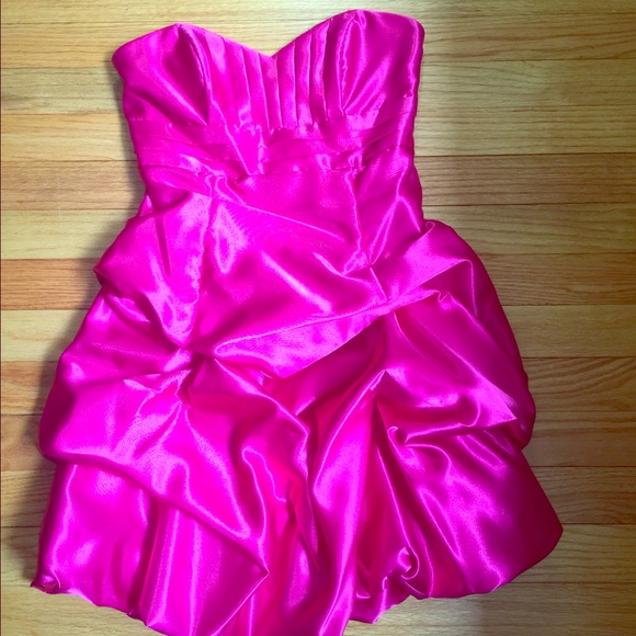 Jessica Mclintock hot pink party/PROM dress
