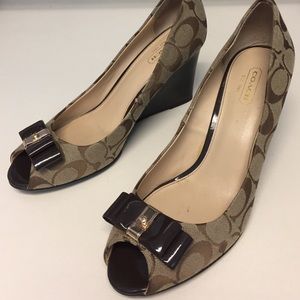 Coach wedges