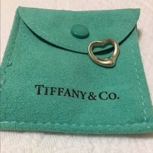 Tiffany and Co. Open Heart Pendant