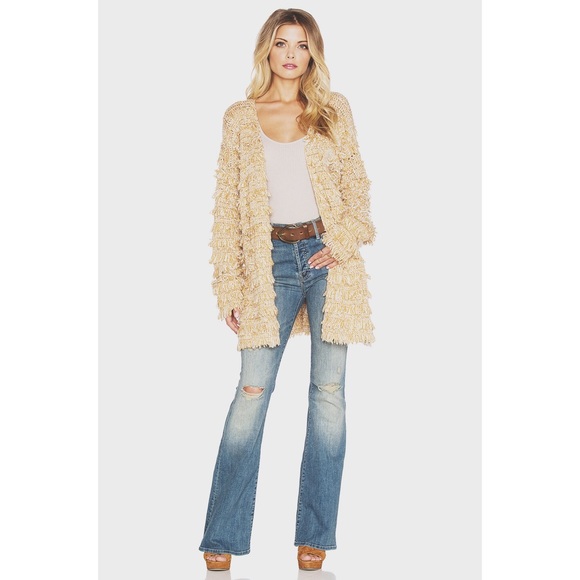 Free People Sweaters - Mink Pink Sandstorm Loop Cardigan