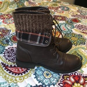 Fall sweater boots