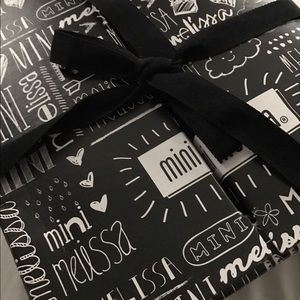 NWT Mini Melissa Ultra Sweet BB black/beige