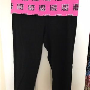 Victoria secret PINK cropped leggings