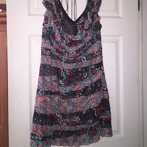 Nine West Layered flower dress NWOT