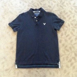 American Eagle men's, black sz M polo shirt