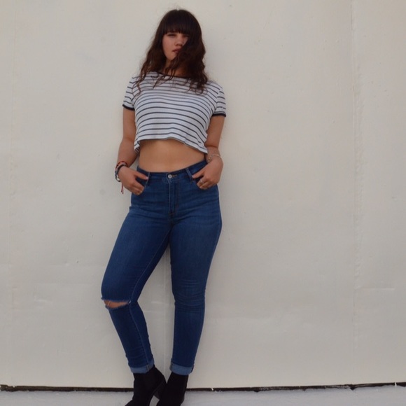 Levi's High Rise Skinny Jeans