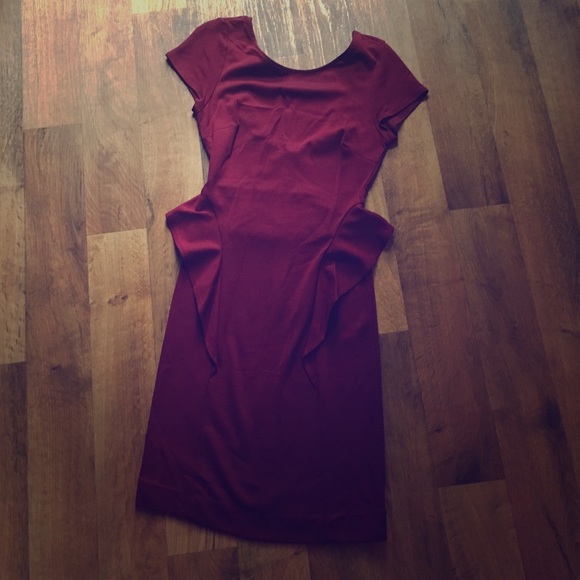 Zara dress with peplum detail.