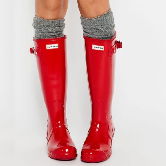 Red HUNTER Boots