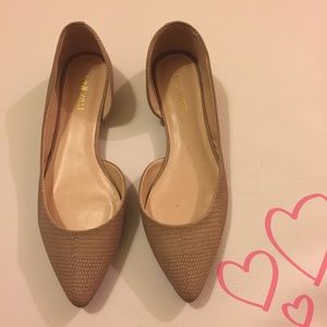 Nine West Observe Snake Print Flats