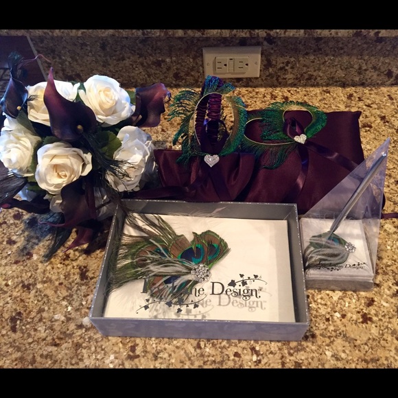 Peacock Themed Wedding decor - Picture 1 of 1